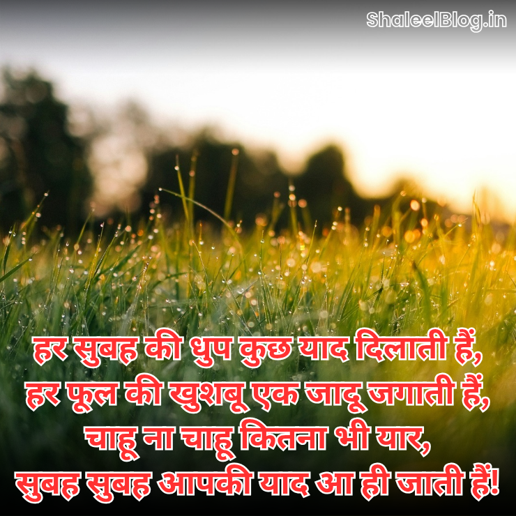 Good morning shayari image download